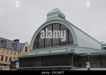 Gothenburgs historic Saluhallen in the city centre Stock Photo