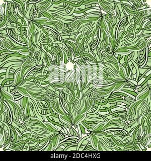 Hand drawn zentangle seamless pattern.  for cards, invitation, wallpapers, pattern fills, textile. Stock Vector
