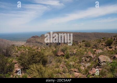 Scenic views from Lenong Viewing Point in Marakele National Park, Limpopo Province, South Africa Stock Photo