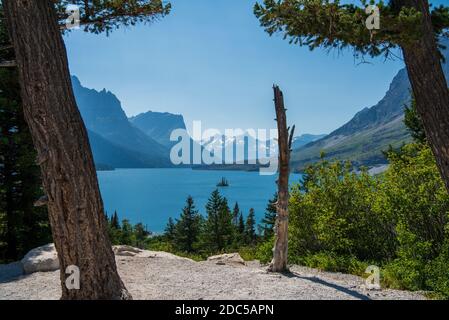 Glacier National Park Stock Photo