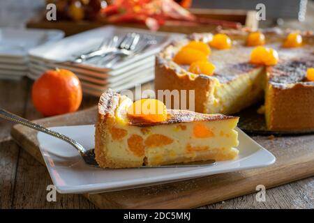 close up of a delicious piece of cak on a plate Stock Photo