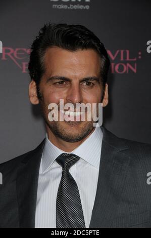 Oded Fehr   at Premiere Of Screen Gems' 'Resident Evil: Retribution' at the Regal Cinemas L.A. Live on 09,12, 2012 in Los Angeles, Ca Stock Photo