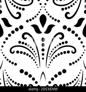 Floral Abstract Pattern Stock Photo