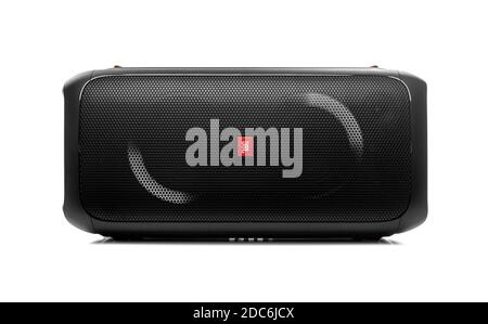 JBL Partybox 310 on a white background. Stock Photo