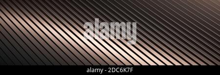 Matt metal structure background with reflections in copper tones. Stock Photo