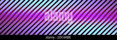 Retrowave texture metal elements with multicolored reflections. Stock Photo