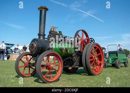 A Ruston and Hornsby Steam Traction Engine Stock Photo