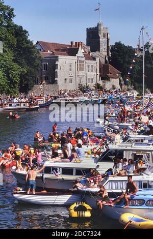 The Maidstone River Festival, Kent, England, UK. Circa 1980's Stock Photo