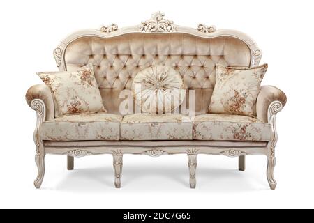 Classic furniture on a white background Stock Photo