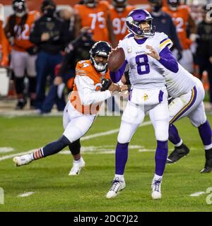 Chicago, Illinois, USA. 16th Nov, 2020. - Vikings #93 Shamar