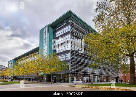 Hugh Aston Building, Faculty of Business and Law, De Montfort University, Leicester Stock Photo