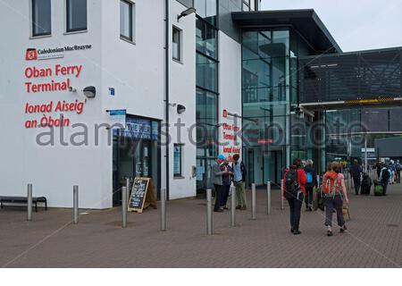 Oban Ferry Terminal, Oban, Scotland Stock Photo