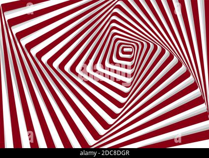 Op art, also known as optical art, is a style of visual art that makes use of optical illusions. EPS 10 Stock Vector