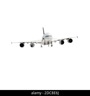 airbus isolated on white background 3d illustration Stock Photo - Alamy