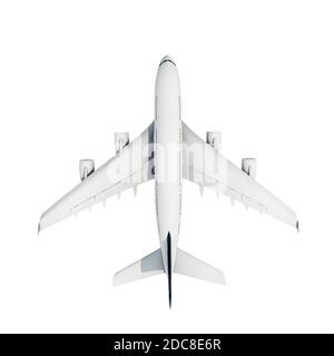 airbus isolated on white background 3d illustration Stock Photo - Alamy