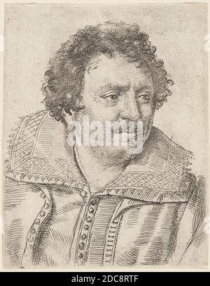 Ottavio Leoni, (artist), Roman, c. 1578 - 1630, Giacomo Antonio Mannini, etching Stock Photo