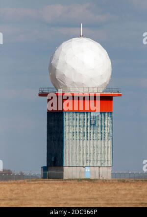 Doppler Radar Station Airport in Saskatchewan Canada Stock Photo - Alamy