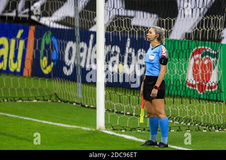 Assistant Referee, Neuza Inês Back, during the Campeonato