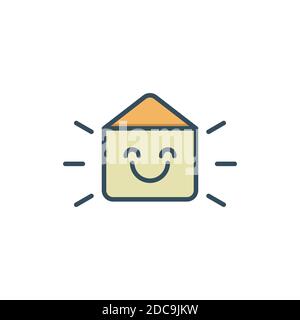 Email, message icon, color, line, outline vector sign, linear style pictogram isolated on white. Symbol, logo illustration. Editable stroke. Pixel per Stock Vector