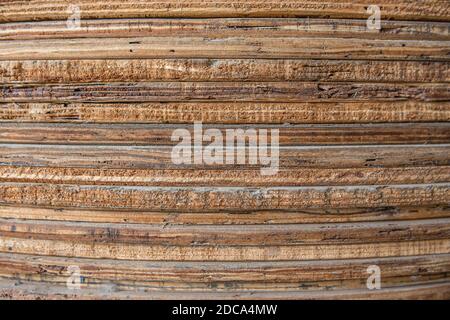 Wooden boards stacked together texture background Stock Photo