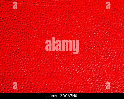 Red leatherette texture useful as a background Stock Photo