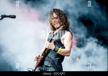 Raveneye Oli Brown Live in Concert Stock Photo