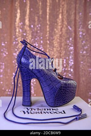Vivienne westwood naomi campbell shoe hi-res stock photography and