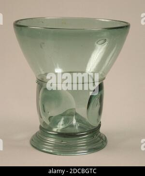 Beaker, German, mid-16th century. Stock Photo