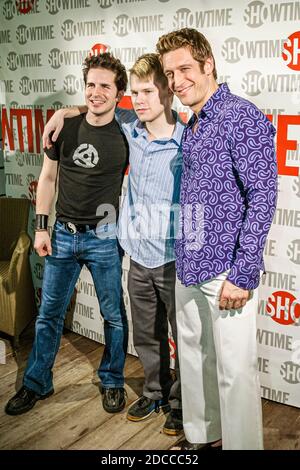 Miami Beach Florida,Collins Avenue The Delano,Queer As Folk Showtime Series cable television,Premiere Season Four party cast members,Hal Sparks Robert Stock Photo