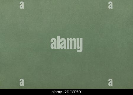 Kraft paper texture. Green background. Blank sheet of green kraft paper Stock Photo