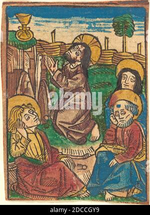 The Agony in the Garden, from The Passion of Christ. Artist: Hendrick ...