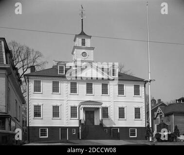 Kent County Courthouse, East Greenwich. Stock Photo