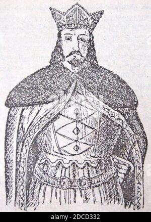 King Parnavaz of Iberia. Stock Photo