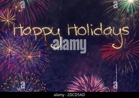 Happy new year 2023 with fireworks background. Celebration New Year 2023 Stock Photo - Alamy