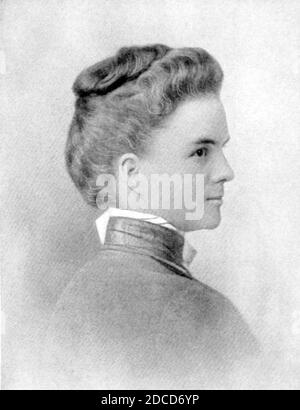 Adella Hunt Logan, American Author and Suffragette Stock Photo