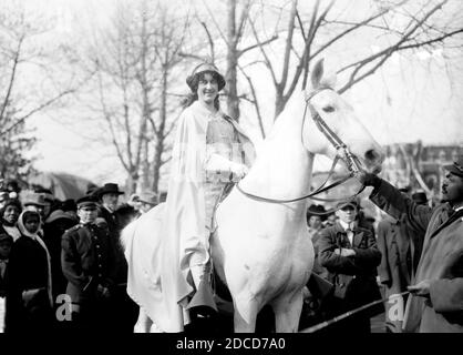 Inez Milholland, Woman Suffrage Procession, 1913 Stock Photo