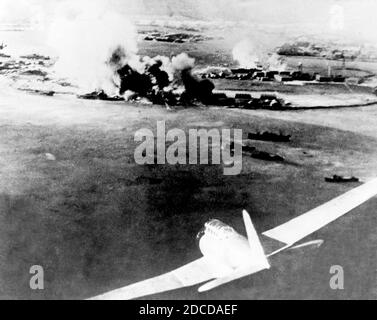 Pearl Harbor Attack, 1941 Stock Photo