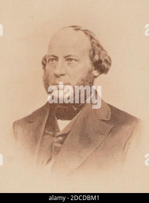 John Ericsson, Swedish-American Inventor Stock Photo