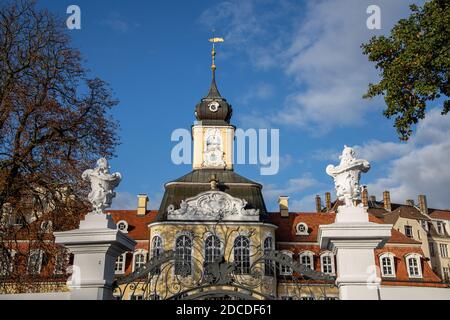 10-29-2020 Leipzig; Saxony; Germany; The 'Gohliser Schlößchen', the summer residence of the Leipzig merchant in the Gohlis district Stock Photo