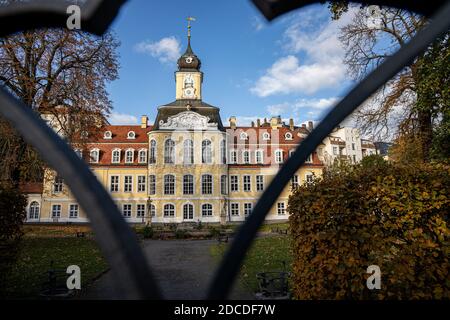 10-29-2020 Leipzig; Saxony; Germany; The 'Gohliser Schlößchen', the summer residence of the Leipzig merchant in the Gohlis district Stock Photo