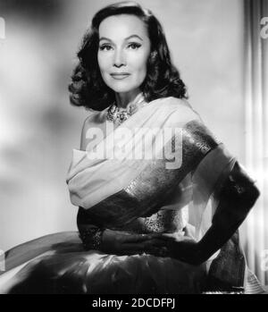 DOLORES del RÍO (1904-1983) Mexican film actress and singer in 1961 Stock Photo