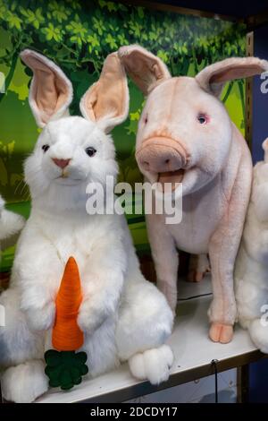 FAO Schwarz is a famous toy store located in 30 Rockefeller Center, New York City, USA Stock Photo