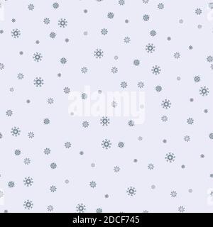 Cute delicate pattern with tiny small starry shape elements. Texture with pale colors. Stock Vector