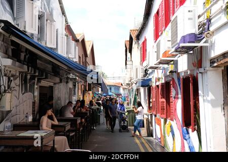 Downtown market Stock Photo