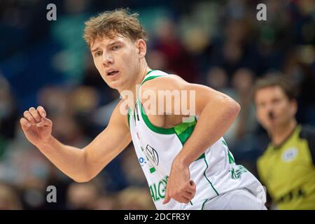 2020-10-25. Lithuanian Betsafe LKL championship match in Vilnius. BC Rytas - BC Žalgiris -72-84. Rokas Jokubaitis Nr.31 Stock Photo