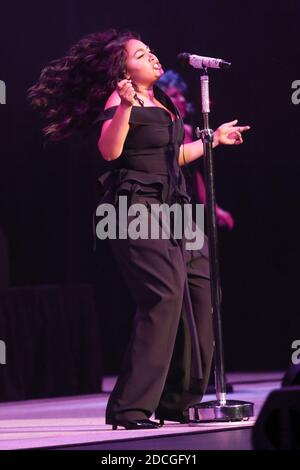 November 21, 2020: JESSICA MAUBOY performing at the NSW Government Covid safe month long music event Great Southern Nights at the Sydney Coliseum Theatre on November 21, 2020 in Sydney, NSW Australia  (Credit Image: © Christopher Khoury/Australian Press Agency via ZUMA  Wire) Stock Photo