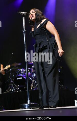 November 21, 2020: JESSICA MAUBOY performing at the NSW Government Covid safe month long music event Great Southern Nights at the Sydney Coliseum Theatre on November 21, 2020 in Sydney, NSW Australia  (Credit Image: © Christopher Khoury/Australian Press Agency via ZUMA  Wire) Stock Photo