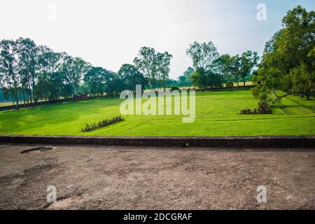 Talatal Ghar, Talatal Ghar is located in Rangpur, Sivasagar, Assam. Grandest examples of Tai Ahom architecture Stock Photo