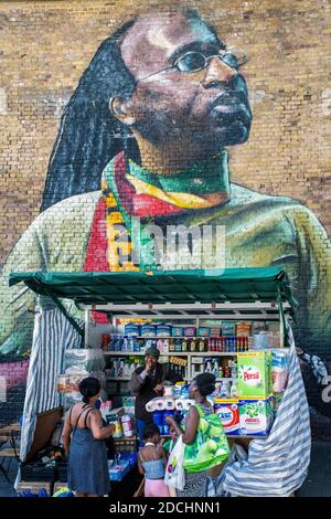 Great Britain / England /London /  Brixtont Market in South London  , London Stock Photo