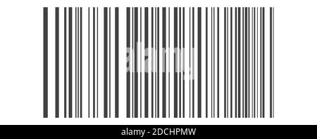 barcode. Vector illustration isolated on white background Stock Vector